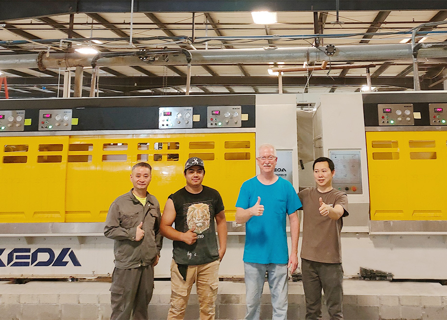 重要市場(chǎng)突破！科達(dá)石材機(jī)械新品在美國(guó)成功投產(chǎn)